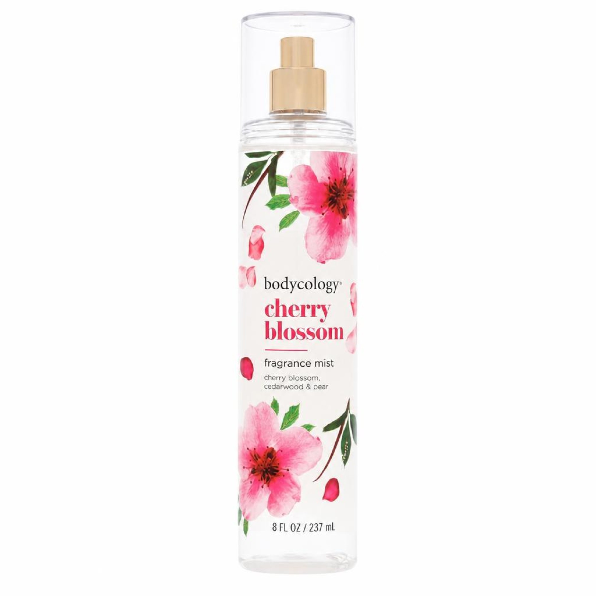 Bodycology Cherry Blossom Cedarwood and Pear Fragrance Mist Spray 240 ml