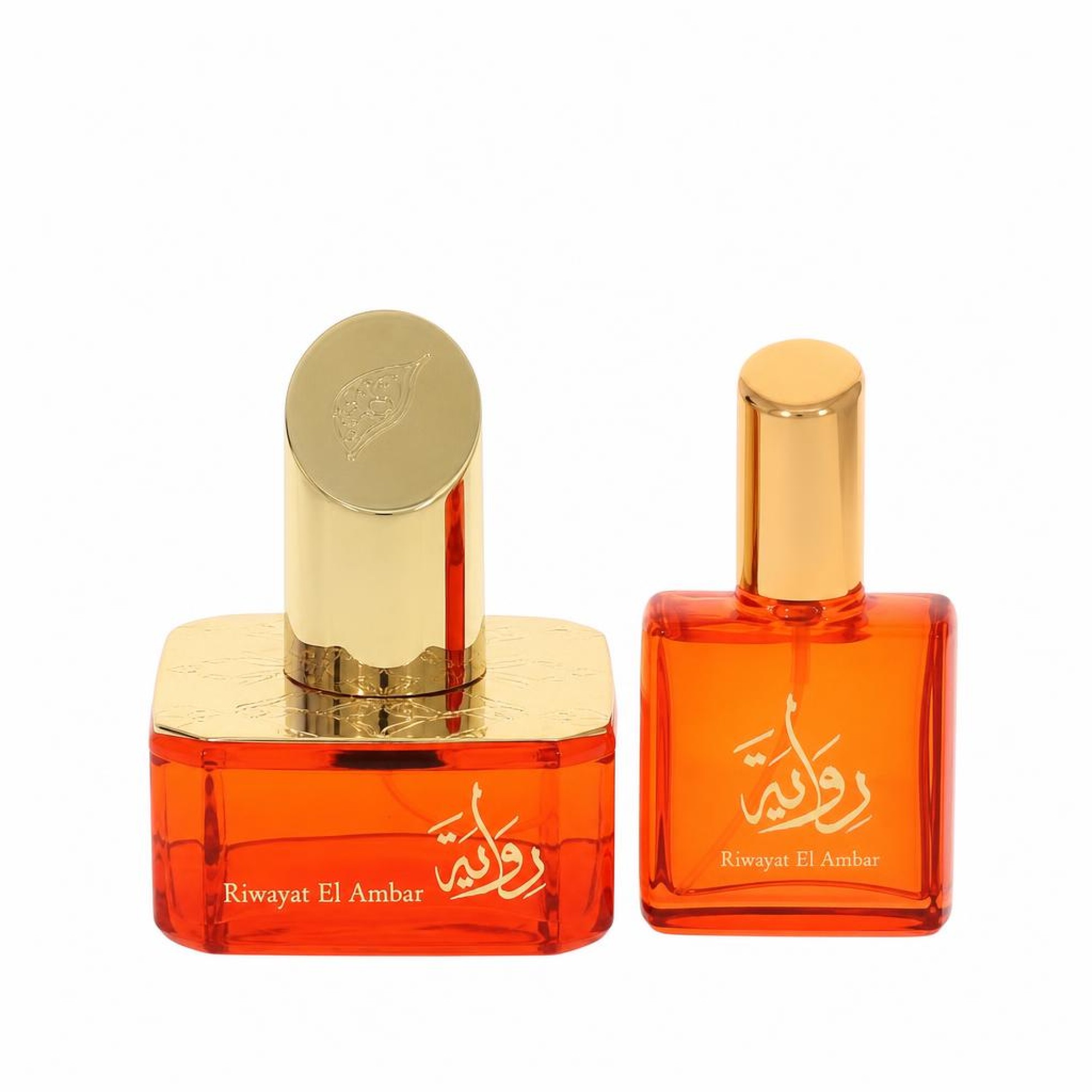 Afnan Riwayat El Ambar Eau De Parfum Spray + Free 18 ml Travel EDP Spray 50 ml
