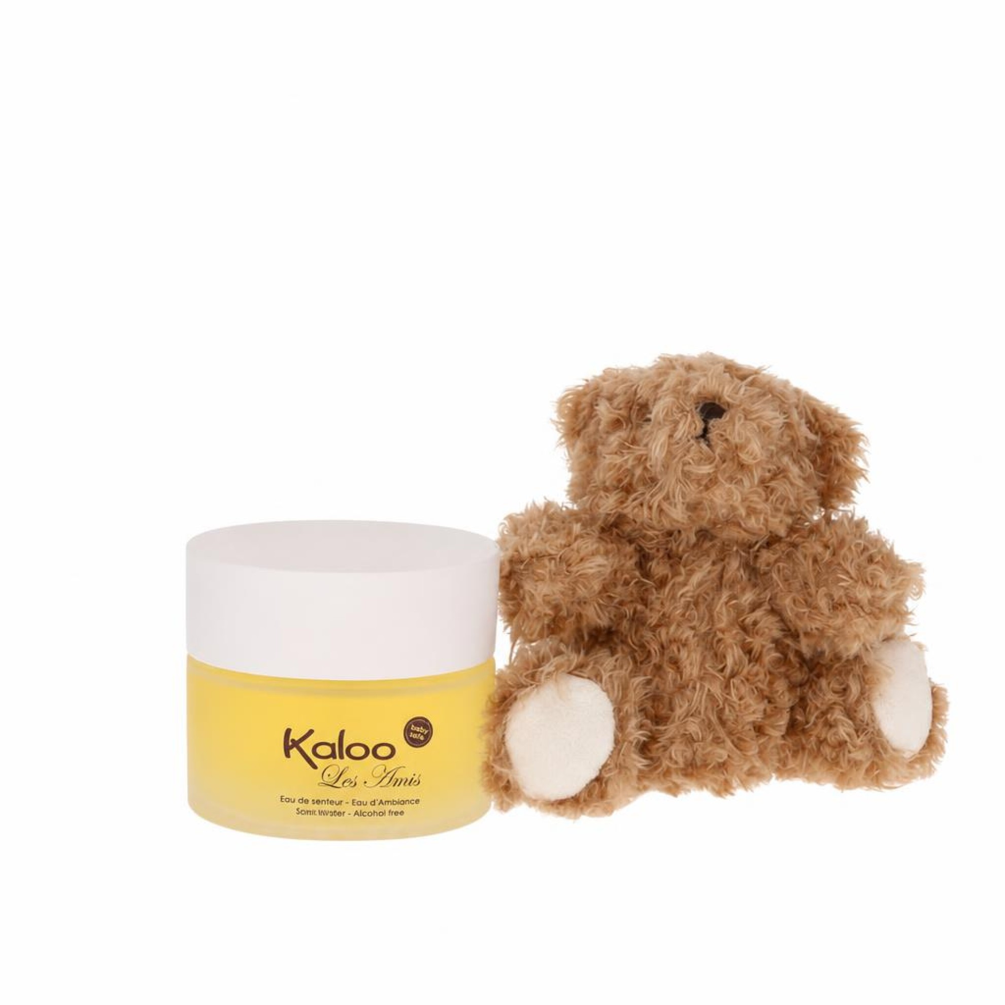 Kaloo Les Amis Eau De Senteur Spray / Room Fragrance Spray (Alcohol Free) + Free Fluffy Bear 100 ml