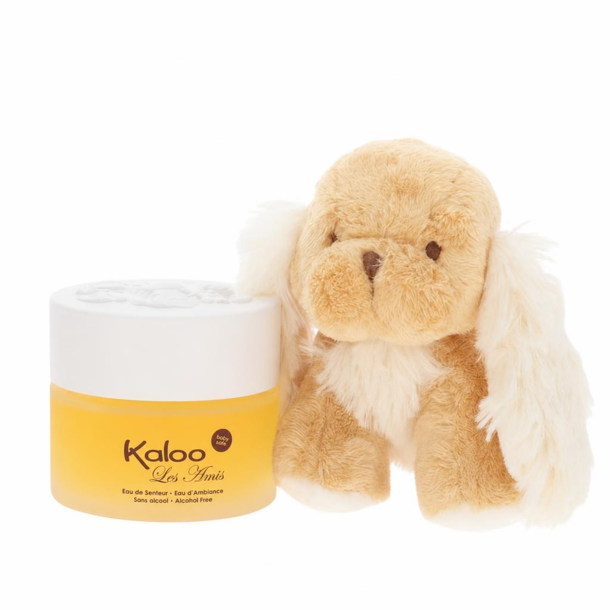 Kaloo Les Amis Eau De Senteur Spray / Room Fragrance Spray (Alcohol Free) + Free Fluffy Puppy 100 ml