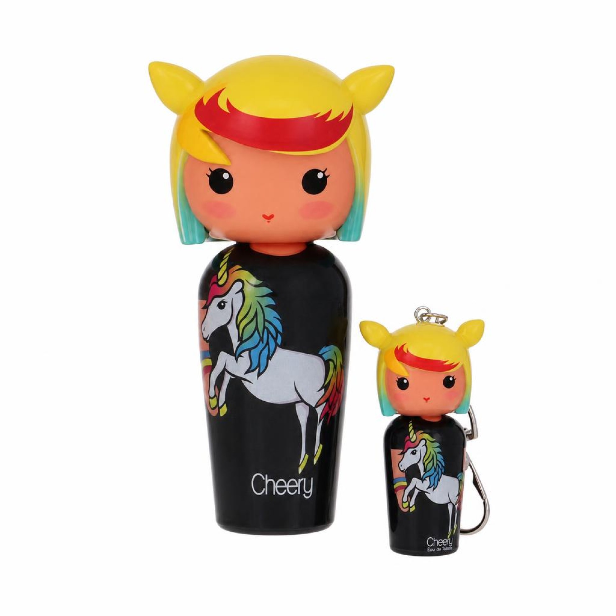 Kokeshi Cheery Eau De Toilette Spray + Free Key Ring Mini EDT Spray 50 ml