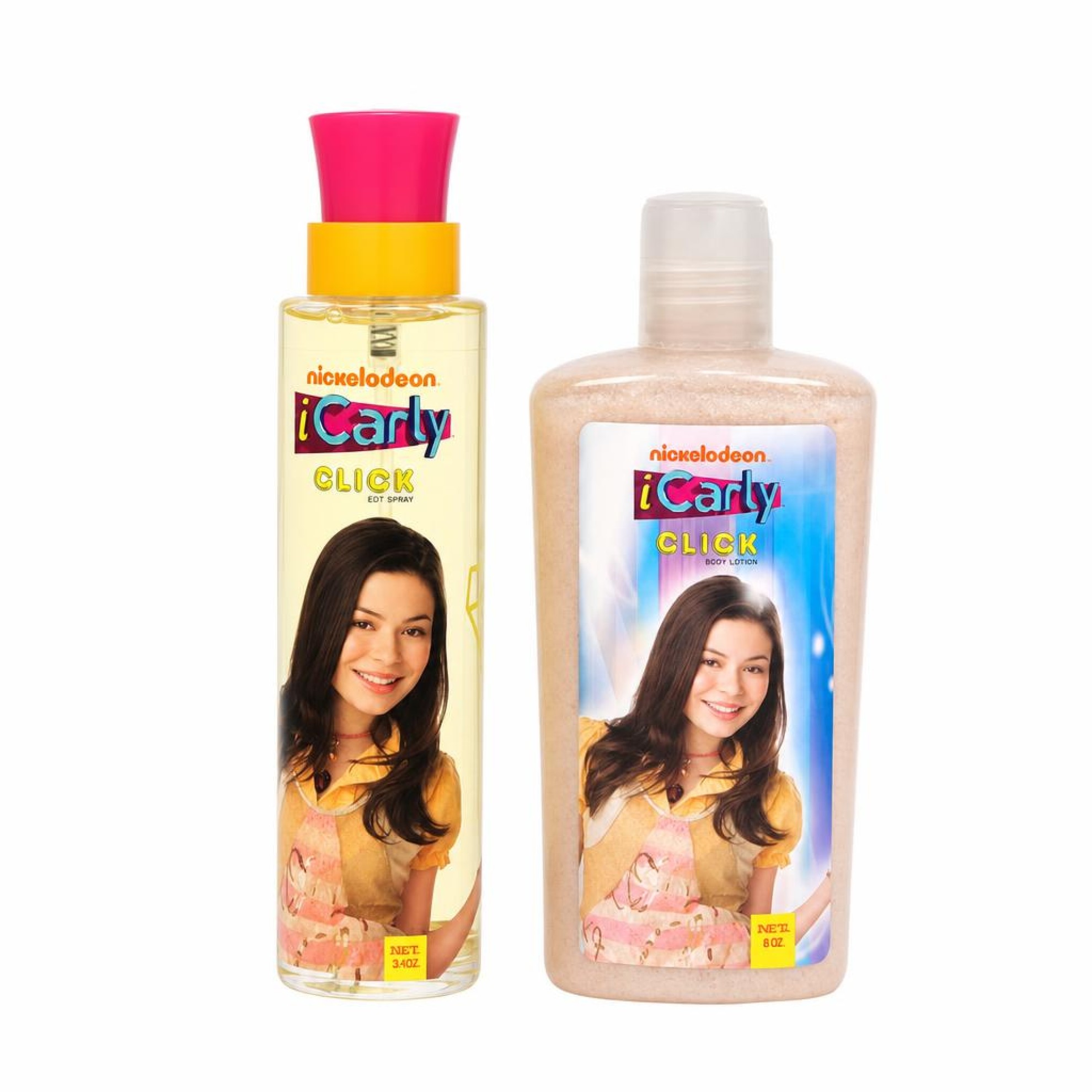 Marmol & Son iCarly Click Gift Set -- 100 ml Eau De Toilette Spray + 236 ml Body Lotion