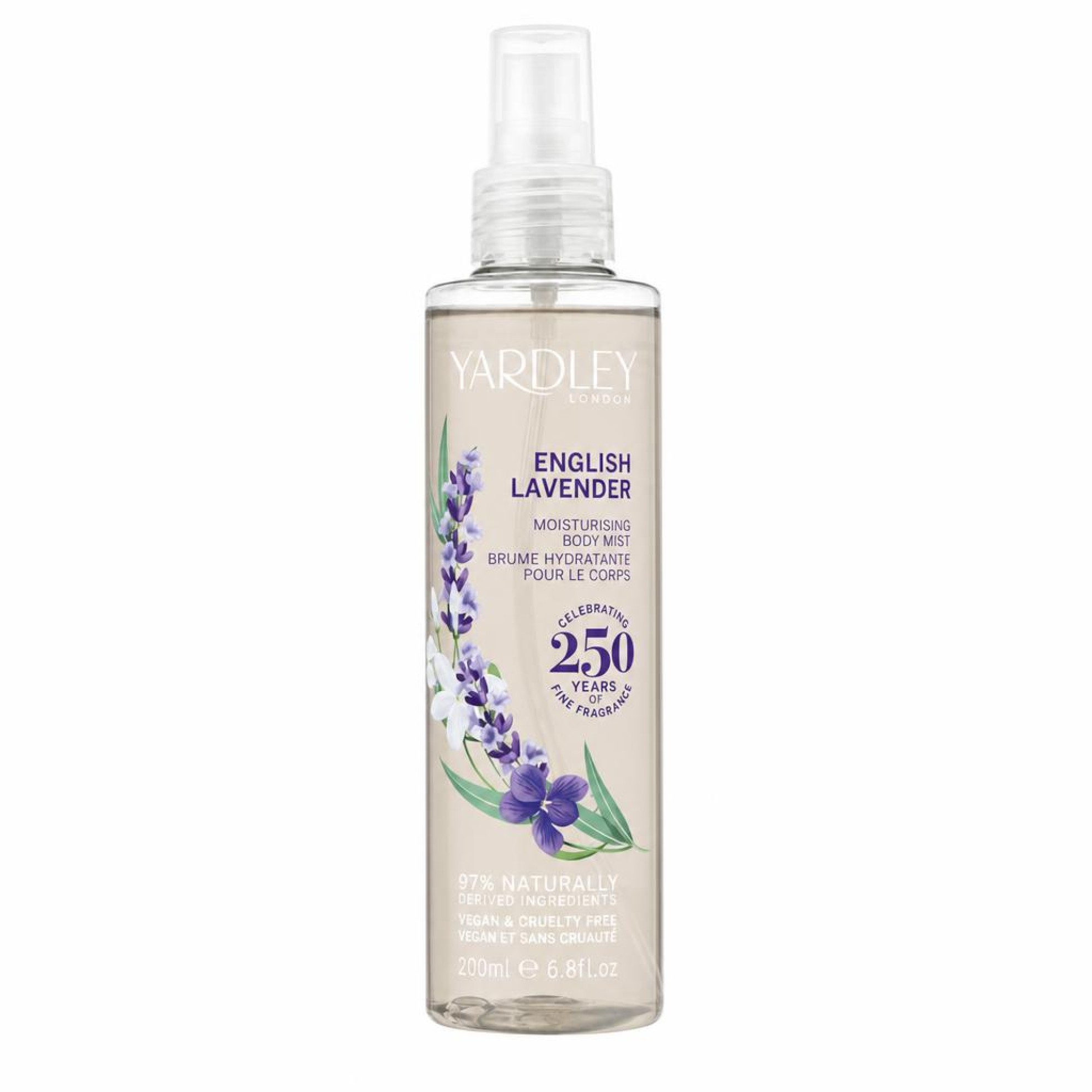 Yardley London English Lavender Body Mist 200 ml