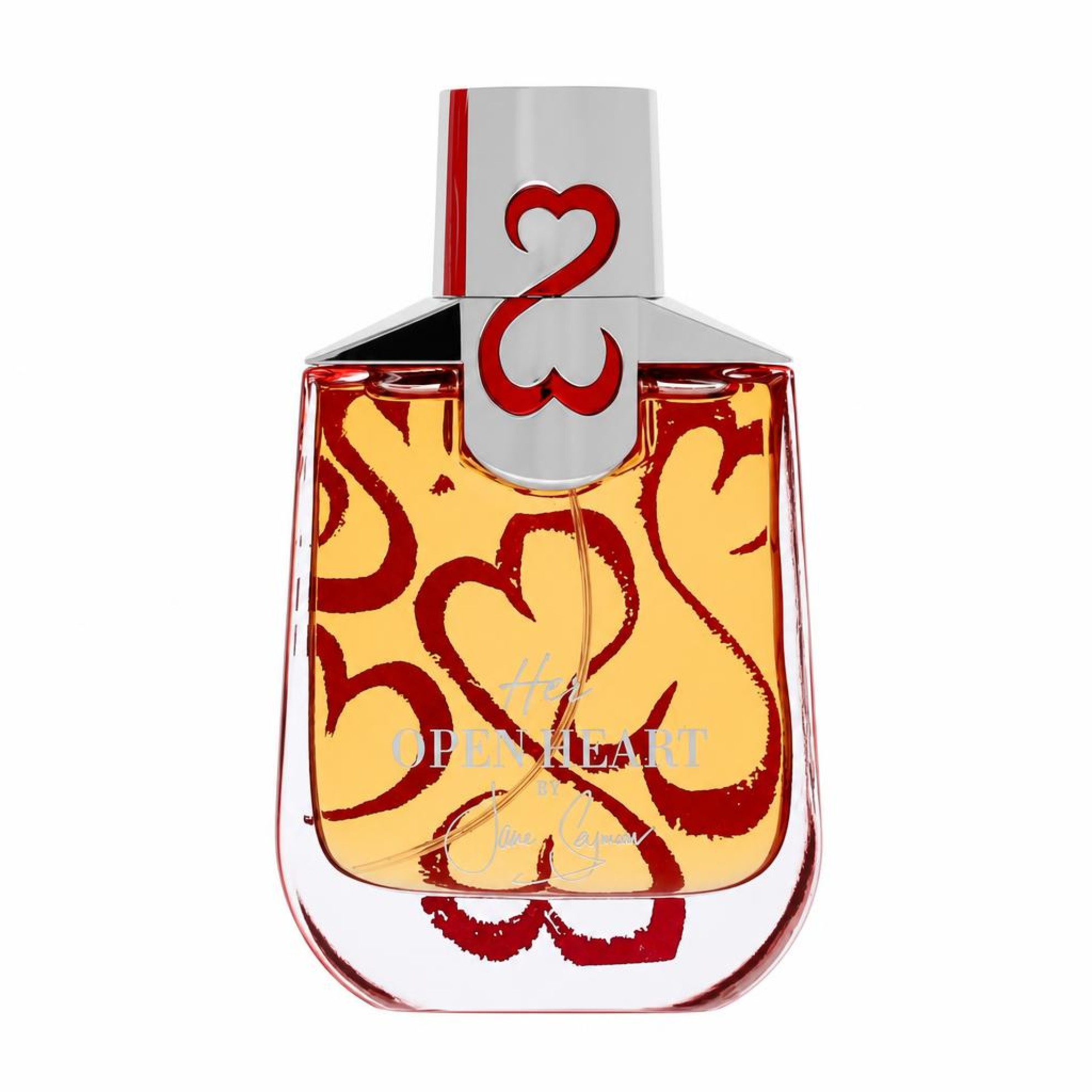 Jane Seymour Her Open Heart Eau De Parfum Spray with Free Jewelry Roll 100 ml