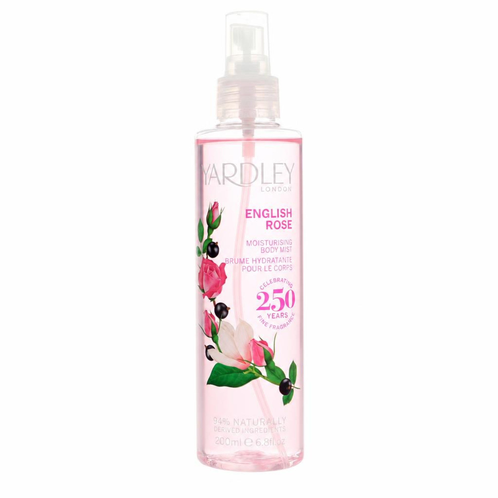 Yardley London English Rose Yardley Body Mist Spray 200 ml