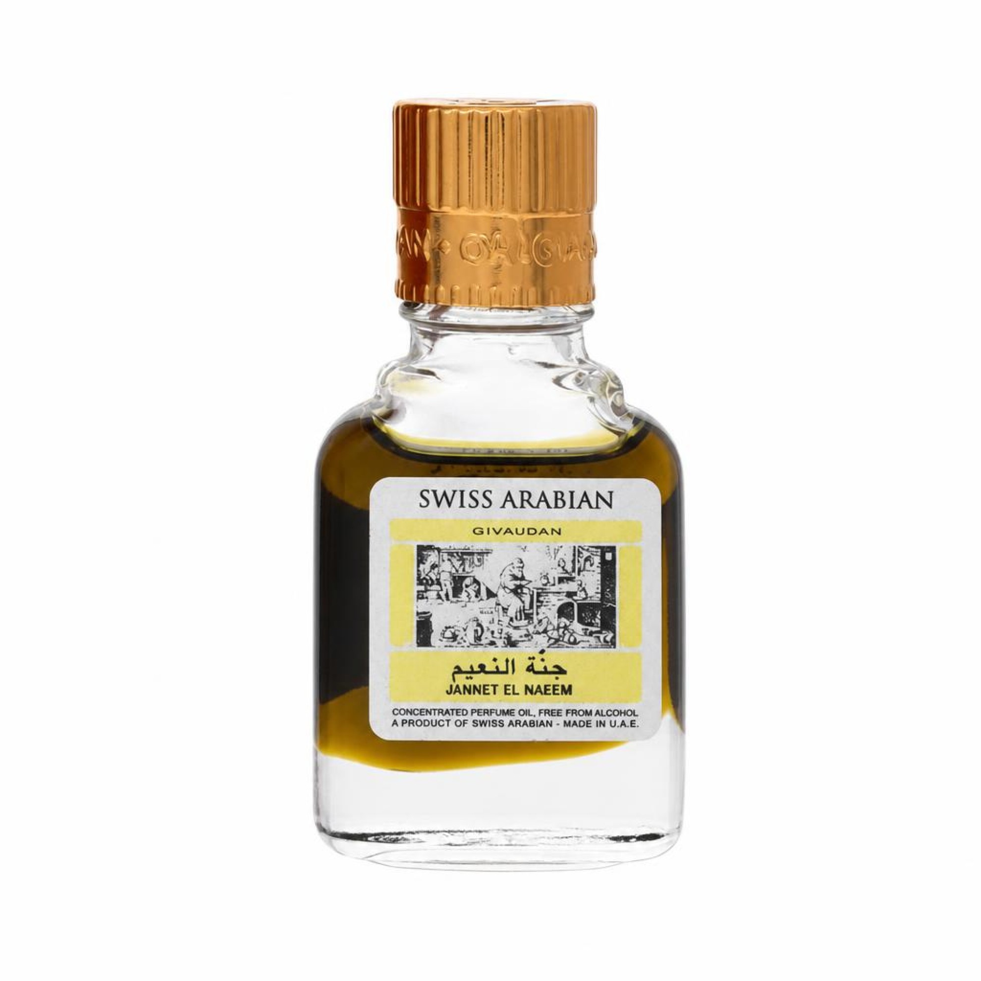 Swiss Arabian Jannet El Naeem Concentrated Perfume Oil Free From Alcohol (Unisex) 9 ml