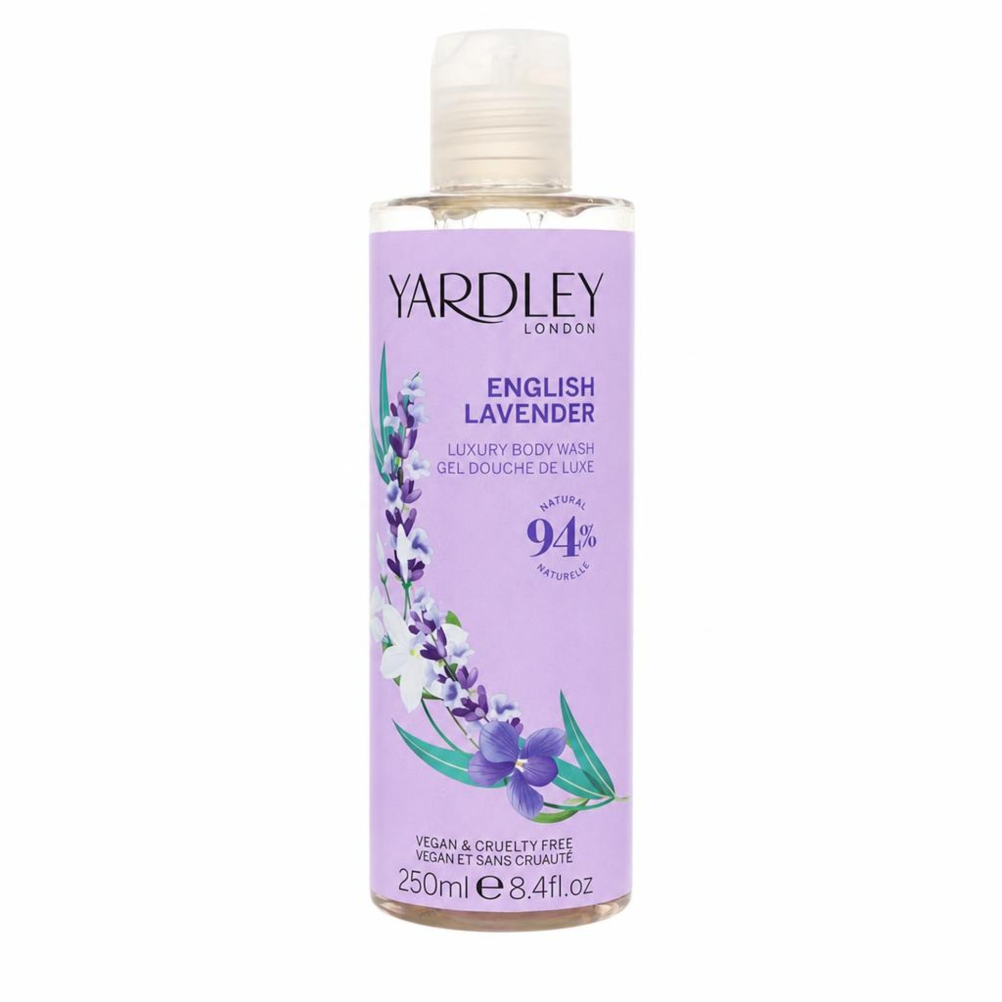 Yardley London English Lavender Shower Gel 250 ml