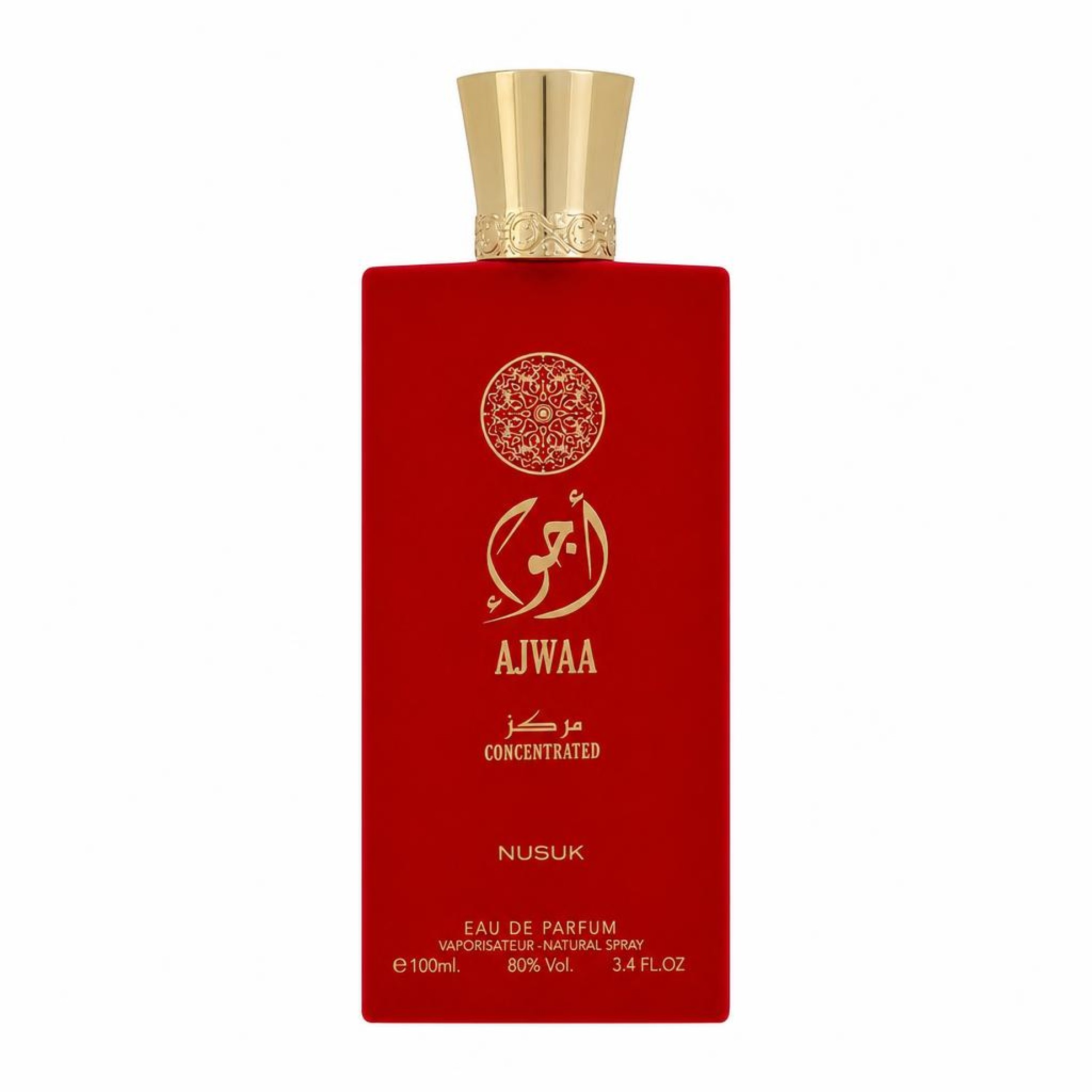 Nusuk Ajwaa Concentrated Eau De Parfum Spray (Unisex) 100 ml