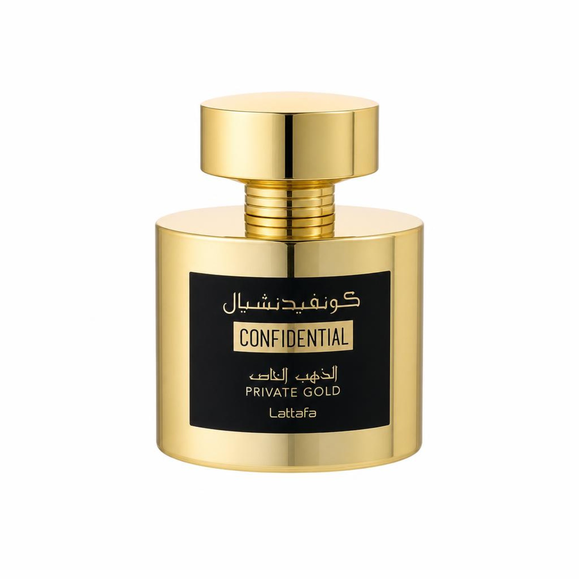 Lattafa Confidential Private Gold Eau De Parfum Spray (Unisex) 100 ml