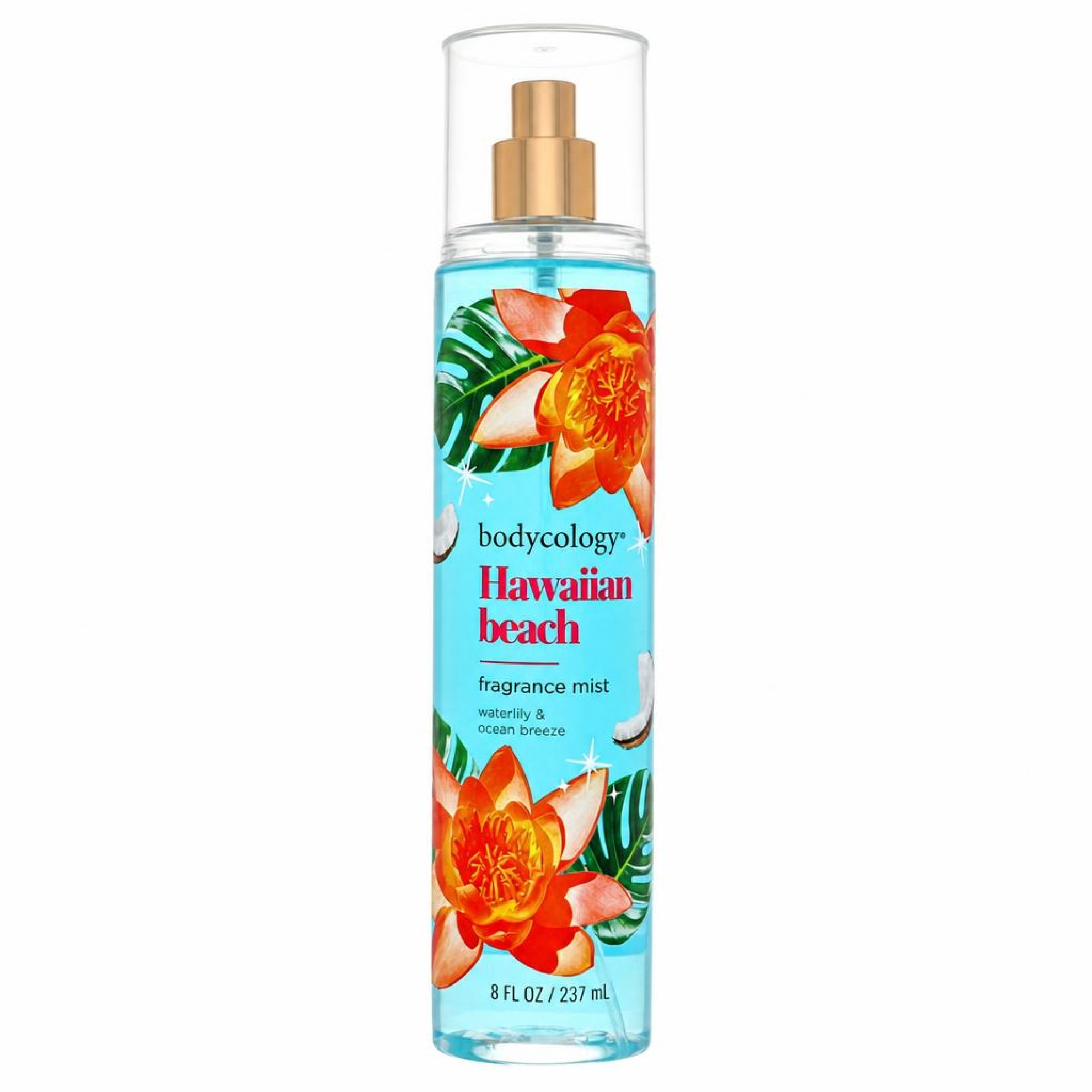 Bodycology Hawaiian Beach Fragrance Mist Spray 237 ml