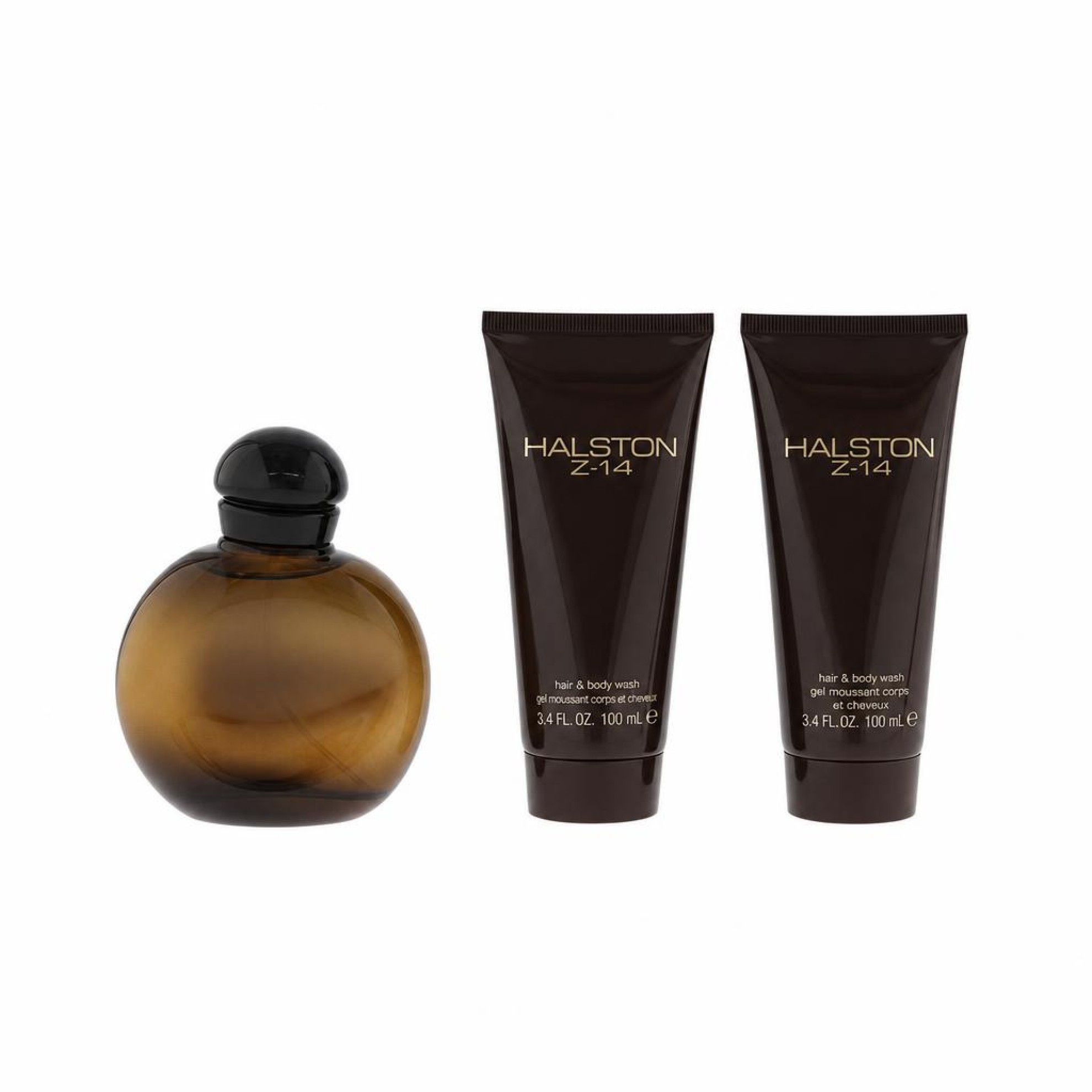 Halston Z-14 Gift Set -- 125 ml Cologne Spray + 100 ml After Shave Balm + 100 ml Hair & Body Wash