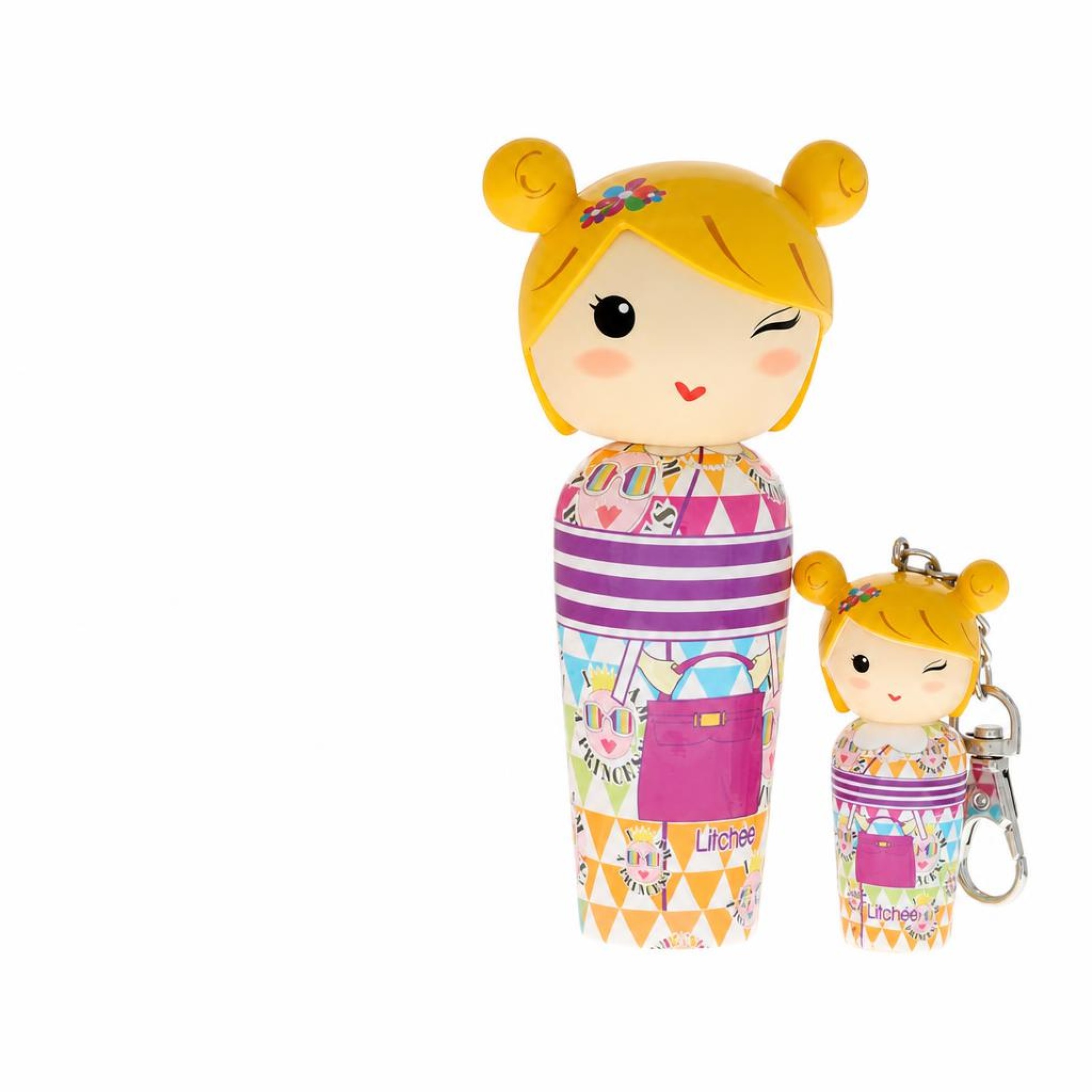 Kokeshi Litchee Eau De Toilette Spray with Key Ring 50 ml