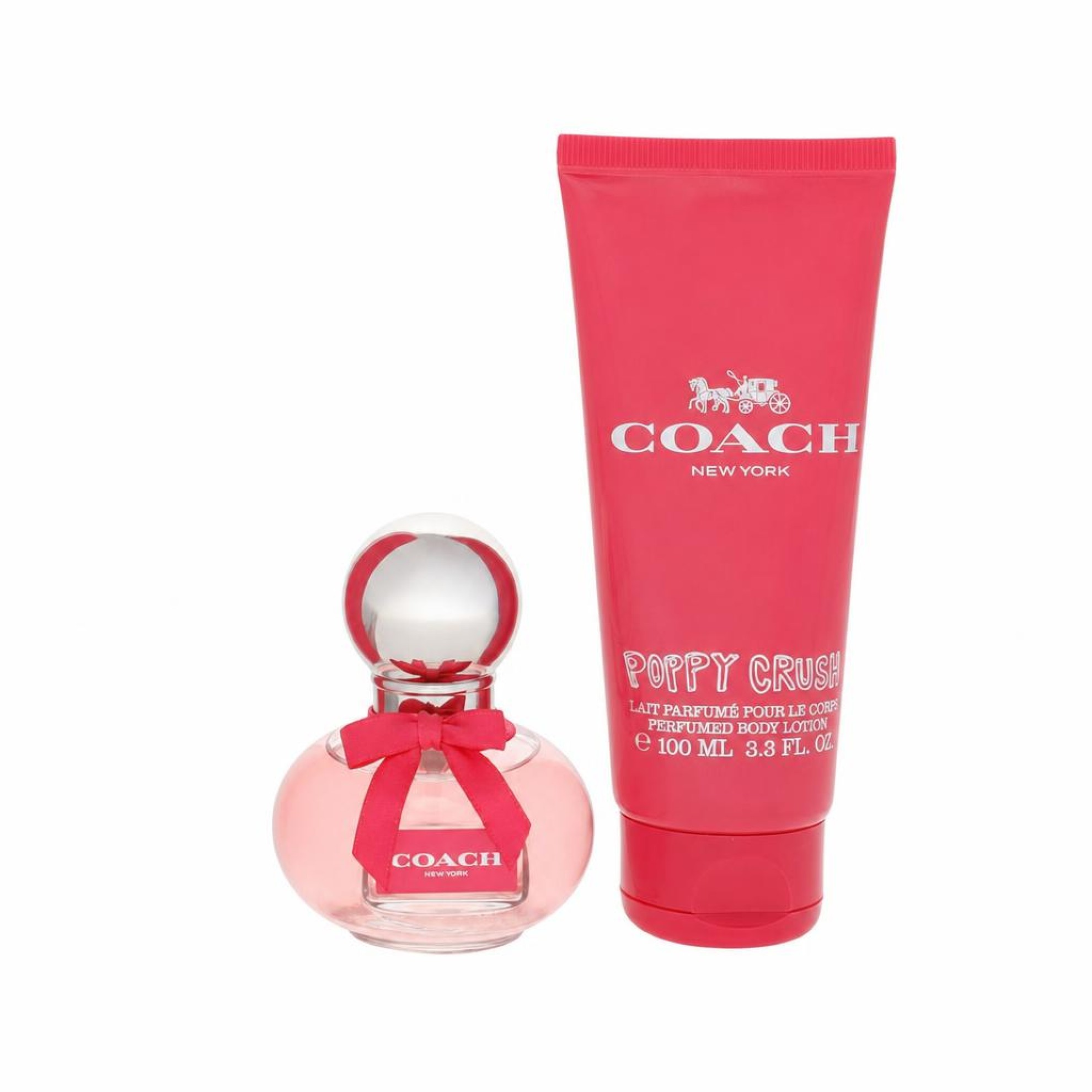 Coach Poppy Crush Gift Set -- 30 ml Eau De Parfum Spray + 95 ml Body Lotion