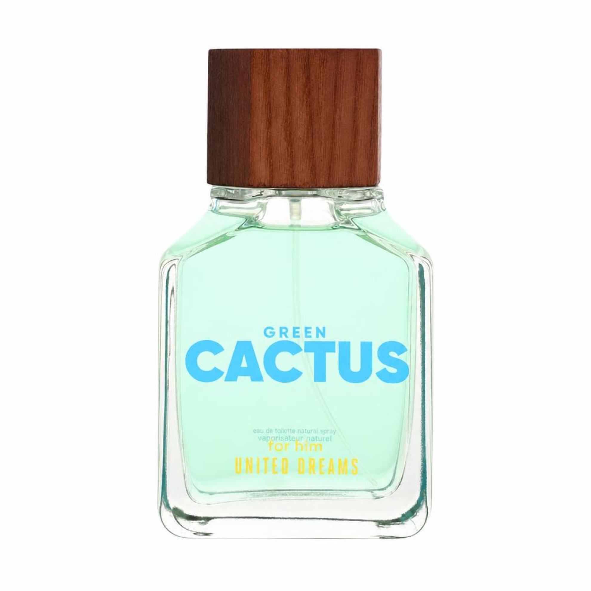 Benetton United Dreams Green Cactus Eau De Toilette Spray 100 ml