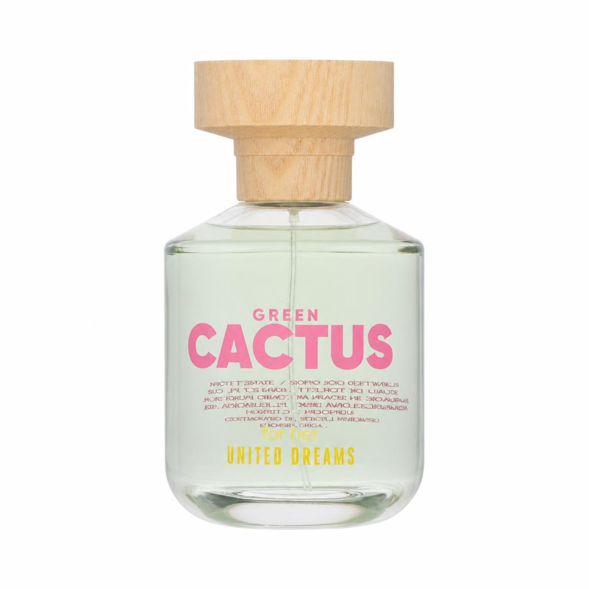 Benetton United Dreams Green Cactus Eau De Toilette Spray 80 ml