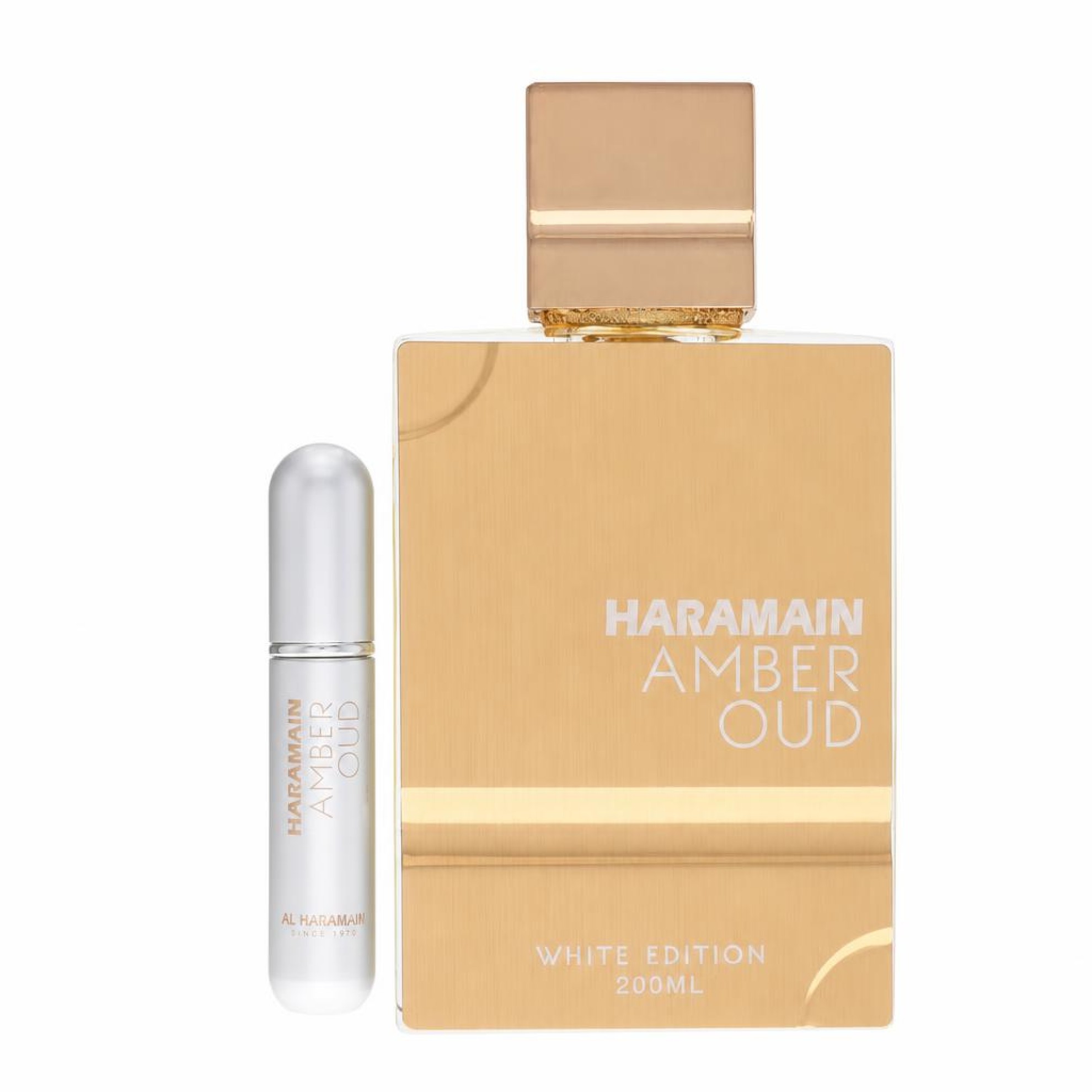Al Haramain Amber Oud White Edition Eau De Parfum Spray (Unisex) 200 ml