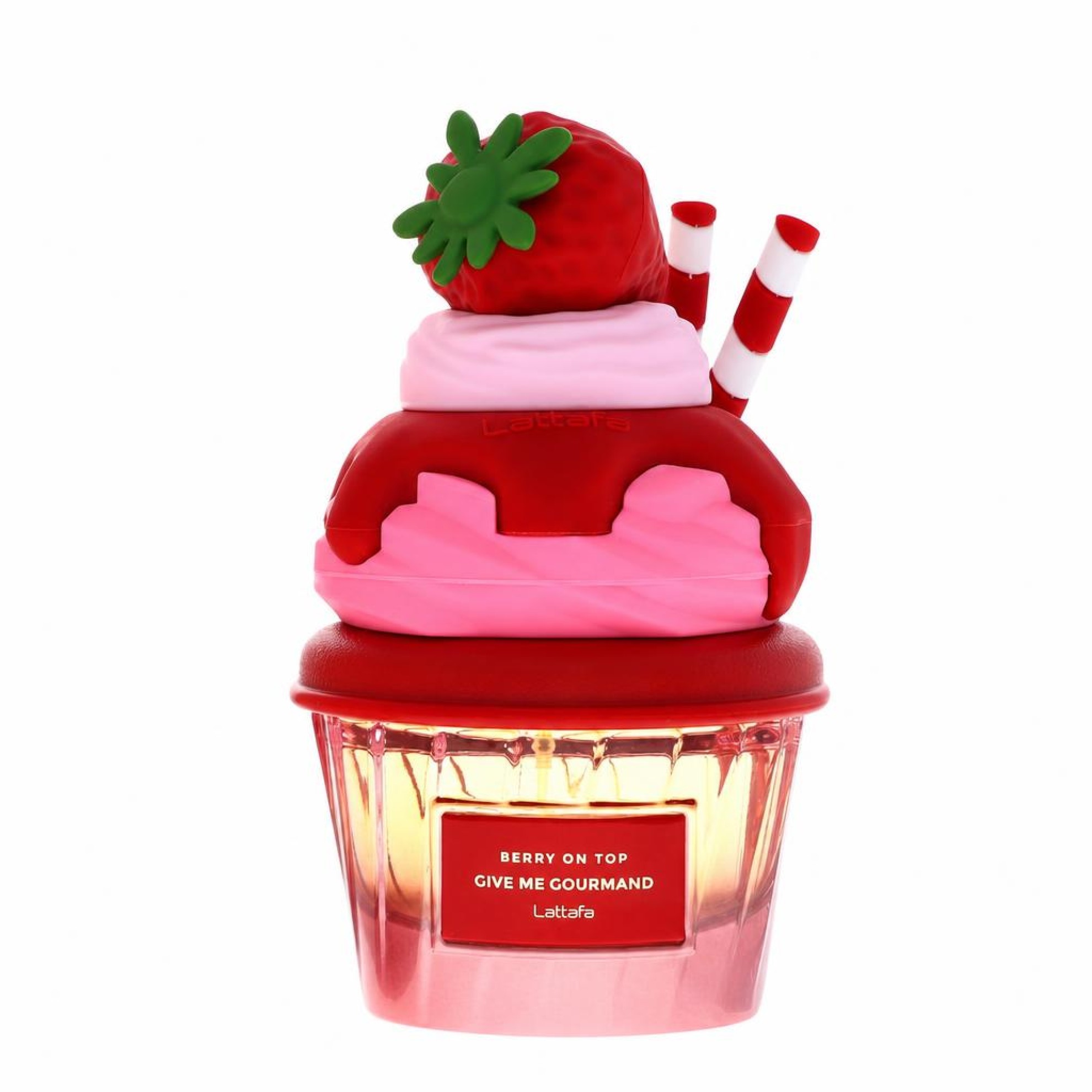 Lattafa Gourmand Berry on Top Eau De Parfum Spray (Unisex) 75 ml
