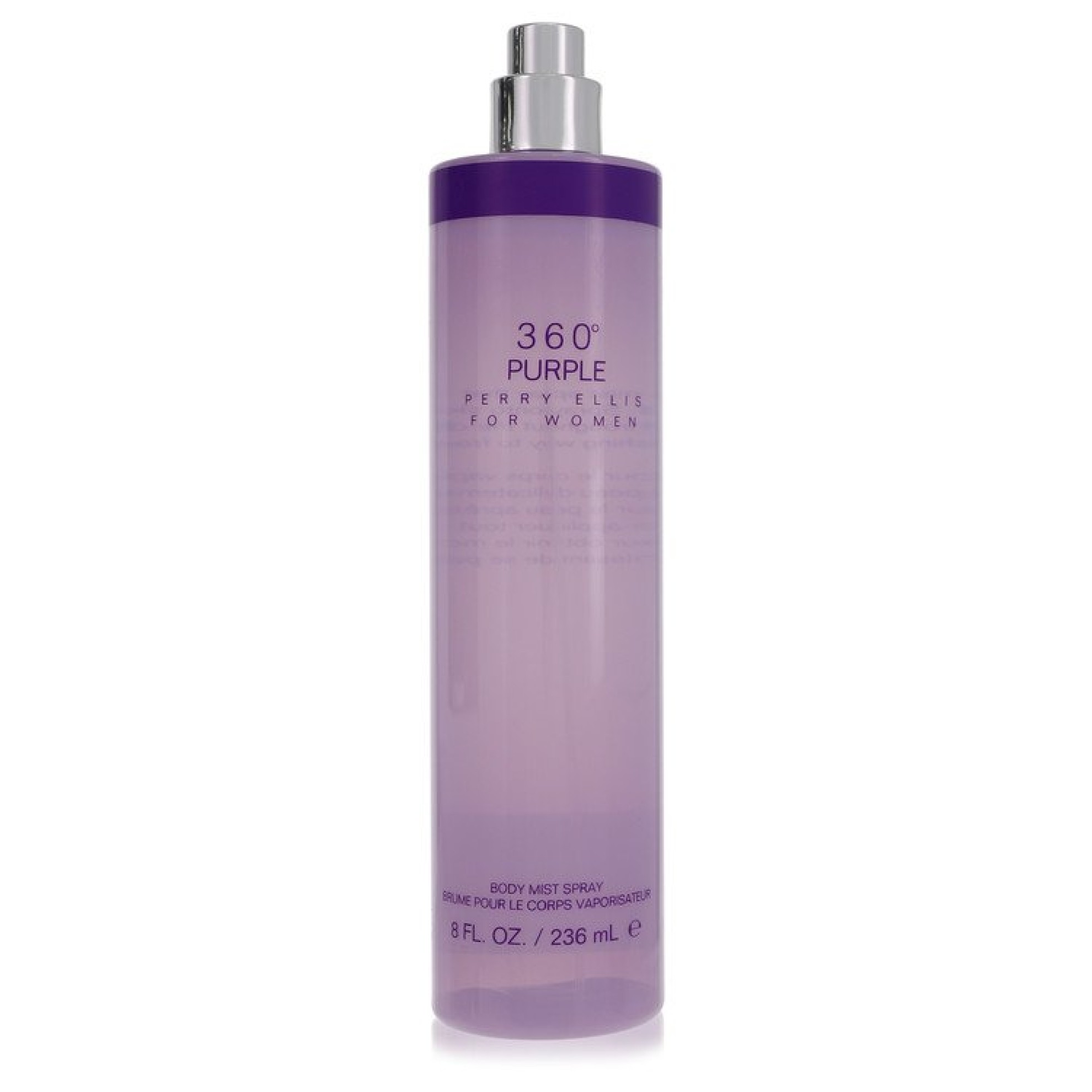 Image of Perry Ellis 360 Purple Body Mist (Tester) 237 ml