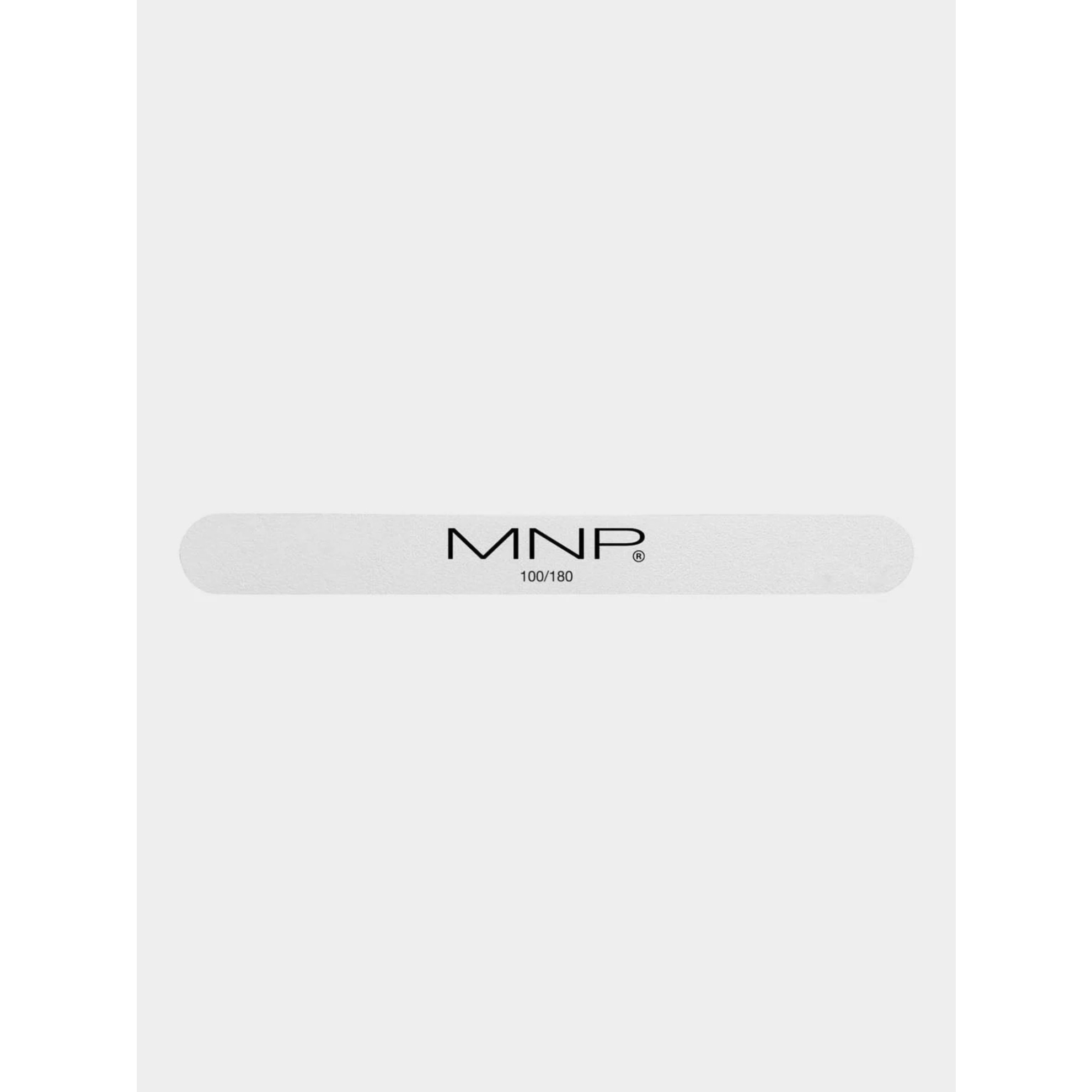 Image of MNP White straight nail file 100/180 6pcs